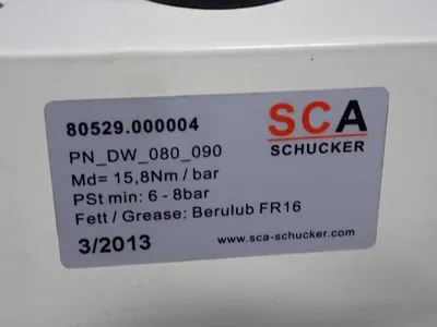USED 2013 SCHUCKER PN_DW_080_090