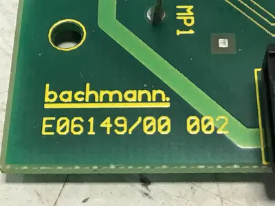USED BACHMANN ELECTRONIC E06149/00 002