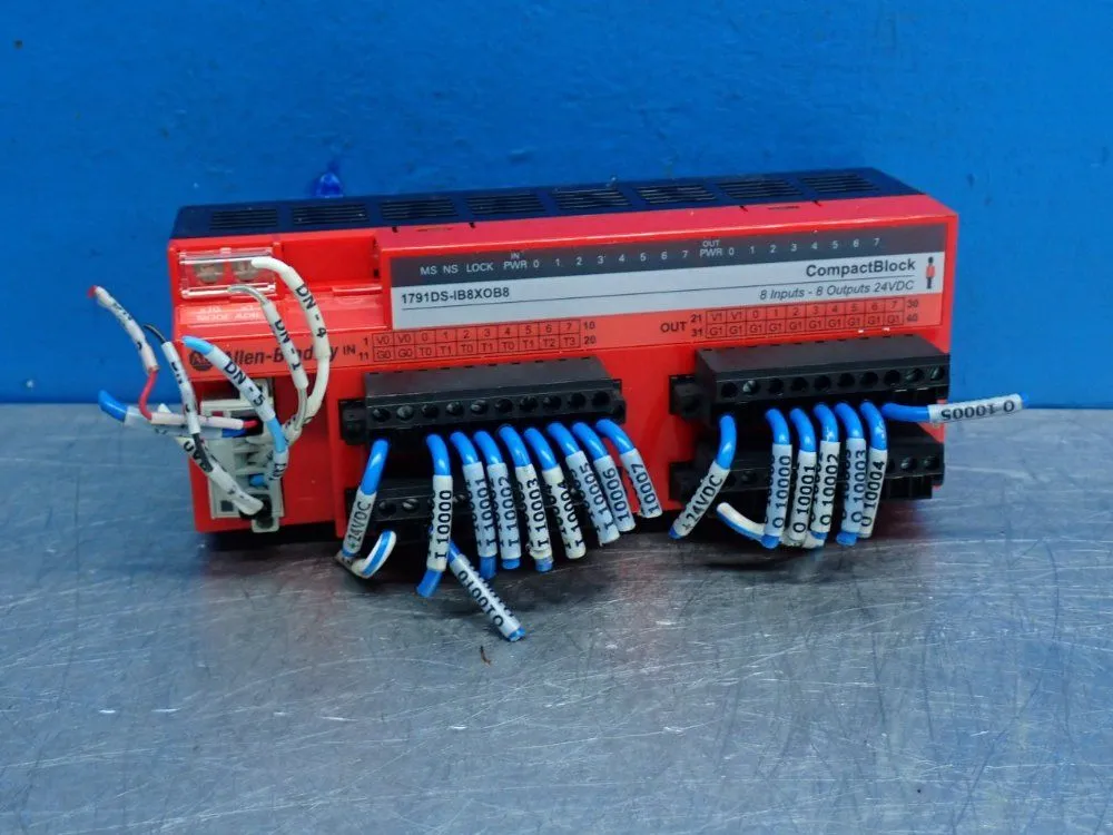 Used ALLEN BRADLEY 1791DSIB8XOB8 Input / Output Modules | HGR 24 #747728