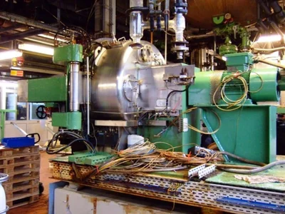 Ellerwerk 937H peeler centrifuge, Hastelloy C22.
