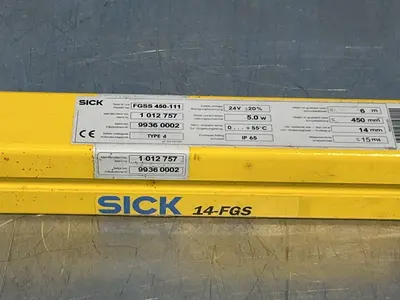 Used SICK FGSS450111 Light Curtains & Grids Ohio US | HGR 24 #1266685