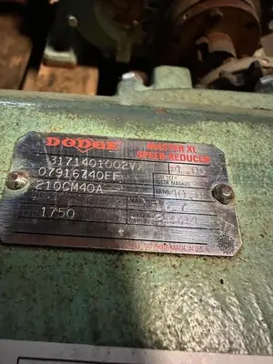 USED DODGE MASTER XL SPEED REDUCER