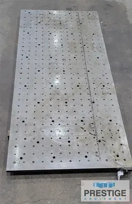 Precision Set Up Fixture Plate 54.5" x 125.5" x 1.5" Thick