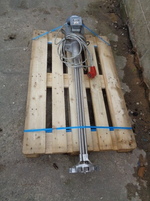 1.5 kw 1400 rpm S/S shearhead type Moritz Mixer