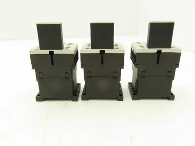 Siemens 3RH1131-1BB40 Contactor Relay & Surge Suppressor 24V Coil 600V Lot of 3