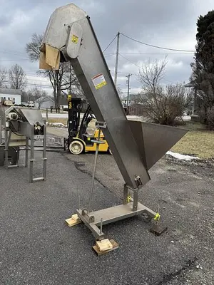 USED KAPS-ALL PACKAGING SYSTEMS, INC. MODEL A-6 PORTABLE 6 SPINDLE INLINE CAPPER