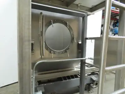 Smalley 48x48x78"  Bin Hoppers Stainless Steel Food Grade W/10' Shaker Separator