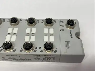 USED ALLEN-BRADLEY SER. A AMORBLOCK 16-POINT INPUT MODULE, ETHERNET/IP