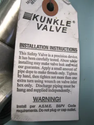 USED Kunkle 911BDCM01AJE