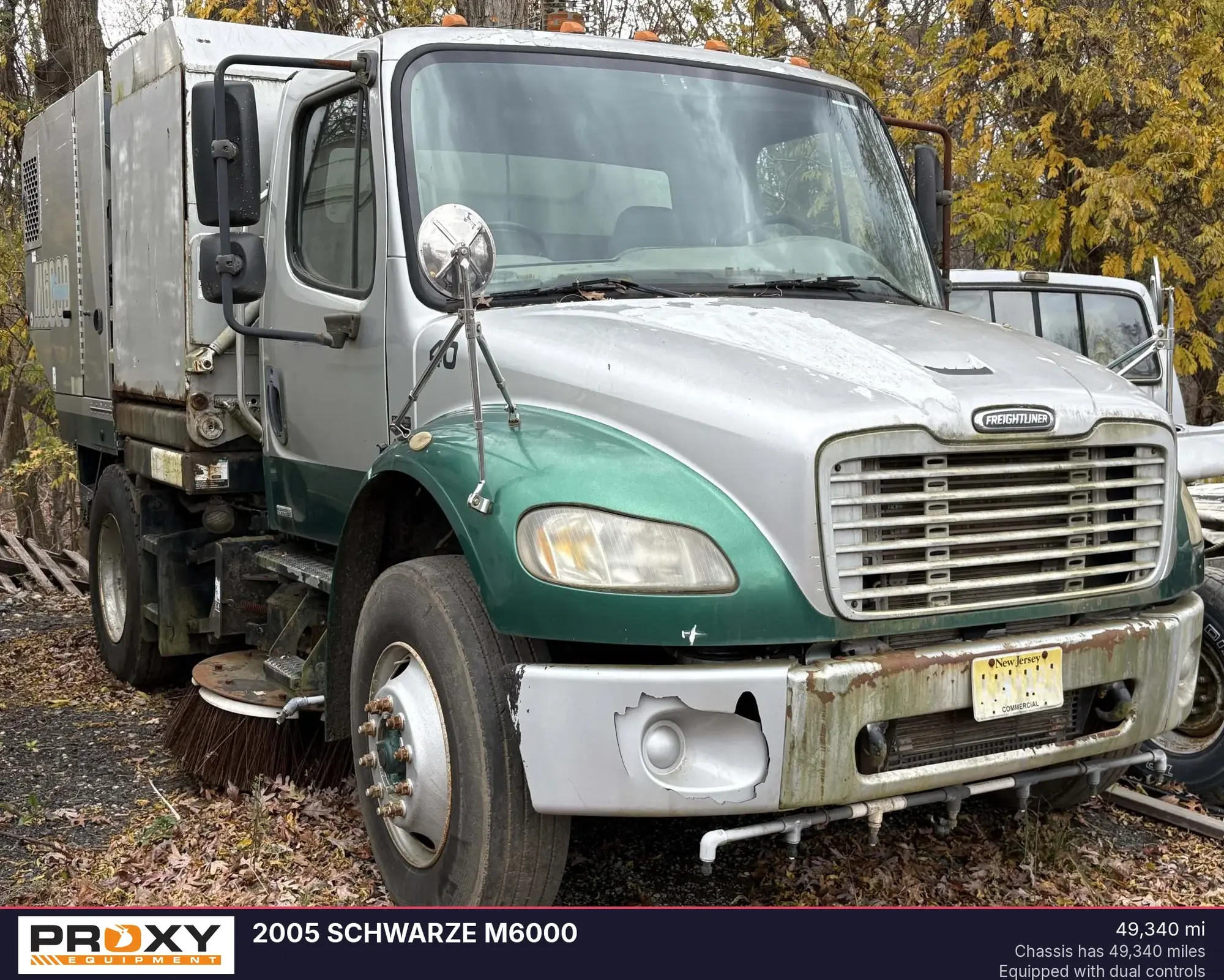 Used 2005 SCHWARZE M6000 Street Sweeper New Jersey US | Proxy Equipment #1385322