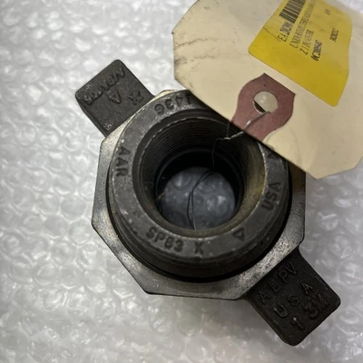 ** NEW  PIPE FITTING UNION ROTARY; THREADED HAMMERLOCH Z 1” 1/4” THK 3020212 #