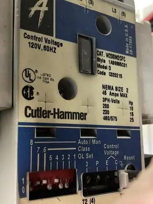 USED CUTLER-HAMMER W200M2CFC