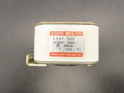 Fuji Electric CS5F-500 Super Rapid Fuse 500A 500VAC 200KA