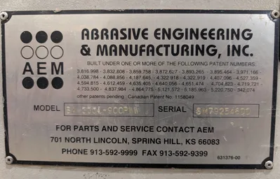 Used _UNKNOWN_ SA 3301-900PWW Wide Belt Sanders Ohio US | AW Machinery, LLC. #1313159