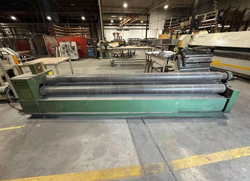 Used 1985 Roundo PA-185 Plate Bending Rolls including Pinch New Jersey US | Machinery Values #1334022