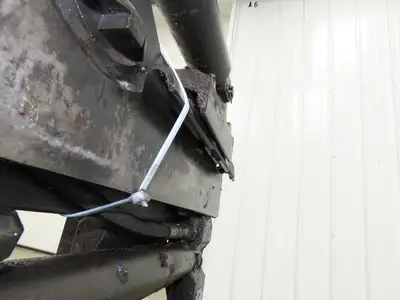 Cascade Forklift Class 3 SideShift Fork Positioner Attachment 10000lb 48" Forks