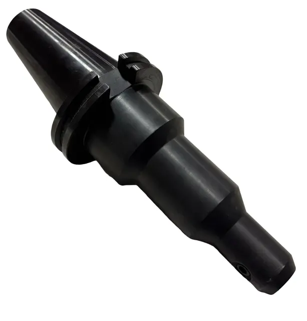 CAT45 V-Flange End Mill Holder 3/8" Hole, 6" Projection