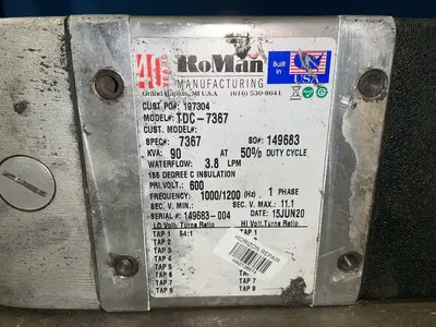 Used 2015 ROMAN MANUFACTURING TDC7367 Distribution Transformers Ohio US | HGR 24 #1300023