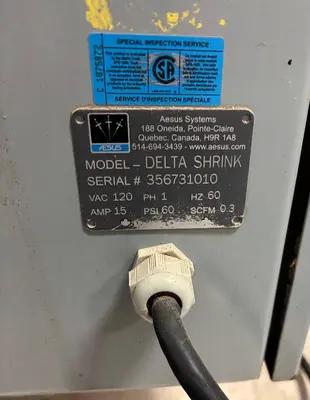 USED AESUS PACKAGING SYSTEMS DELTA SHRINK
