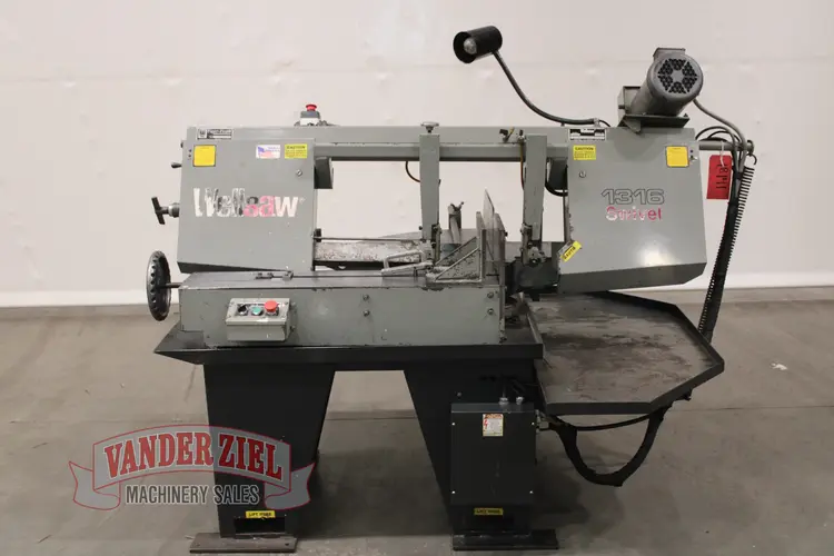 Used WELLSAW 1316S Horizontal Band Saws Michigan US | Vander Ziel Machinery Sales #1513391