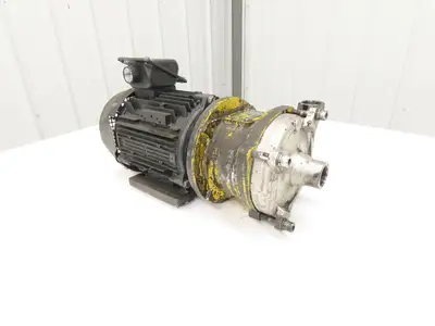 Sanwa M2522-B5 Stainless Centrifugal Mag Pump 1x1" Magnetic Drive 2.2Kw 220V 3PH
