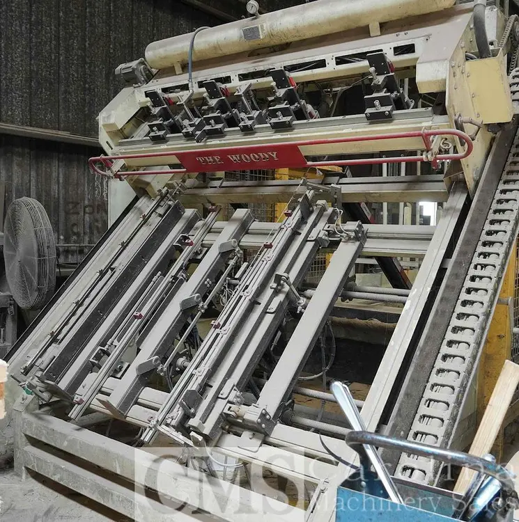 Used WOODY PALLET NAILER WITH STACKER Nailers North Carolina US | CAROLINA MACHINERY SALES #1262343