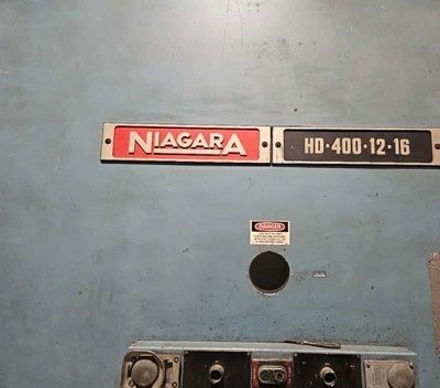 NIAGARA HD-400-12-16 Press Brakes-Hydraulic Power | Asset Exchange Corporation (2)