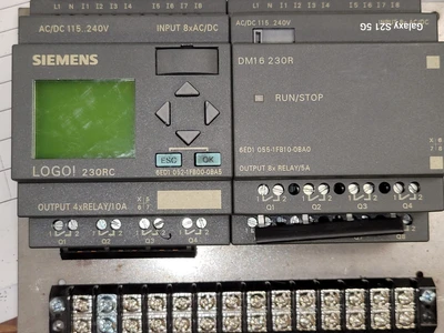 USED Siemens 6ED1 055-1FB10-0BA0 + 6ED1 052-1FB00-0BA5