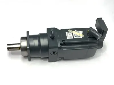 USED SIEMENS SIMOTICS S-1FK7 SERVO GEARED MOTOR, COMPACT 2000RPM