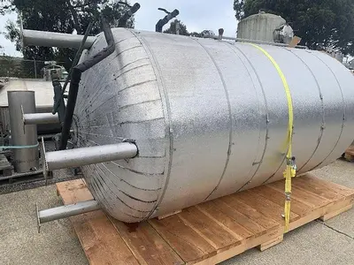 Tank, 1,250 Gallon, S/st, Jkt, DT/CB, Insul #S743883
