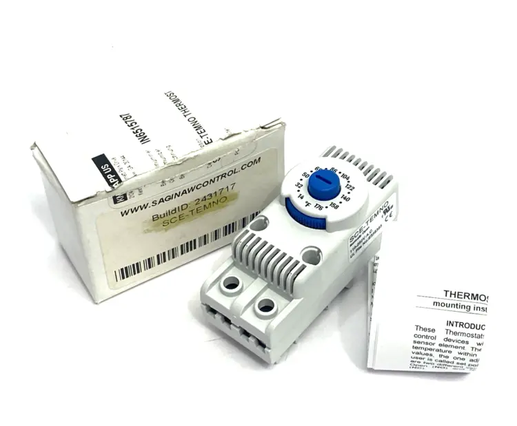 New | in-Stock Saginaw Control & Engineering Enclosure Thermostat, Normally Open Temperature Controls Michigan US | Maverick Industrial Sales #1397985