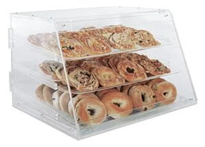 3 TIER PASTRY DISPLAY CASE - ACRYLIC