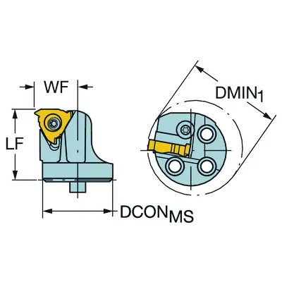 Sandvik Coromant SL-266RKF-403227-16 Tooling & Accessories, Tooling | Machinery Central (7)