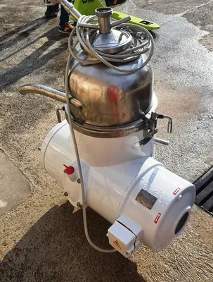 Westfalia MTA 6-06-024 warm milk clarifier, 316SS.