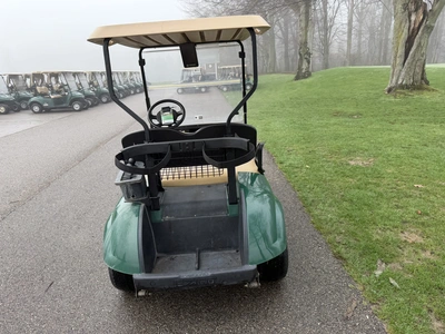 (1) 2015 E-Z-Go golf cart with a Kawasaki gas engine, does not include Club canopy, ball cover, club...
