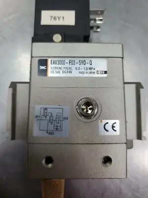 SMC EAV3000-F03-5YO-Q Soft Start-Up BodyPort Valve. 6E-12