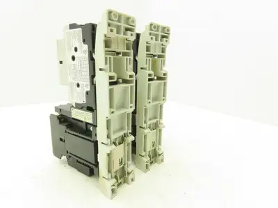 Fuji Elec BM3RSB-010 Manual Starter 6.3-10A Adj Overload w Contactor Lot of 2