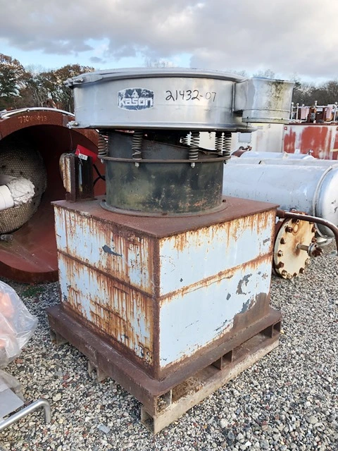 Used KASON K40-2-SS Vibratory Screens | Perry Equipment #454448