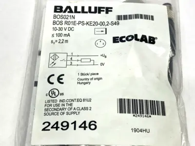 NEW BALLUFF BOS R01E-PS-KE20-00,2-S49, BOS021N