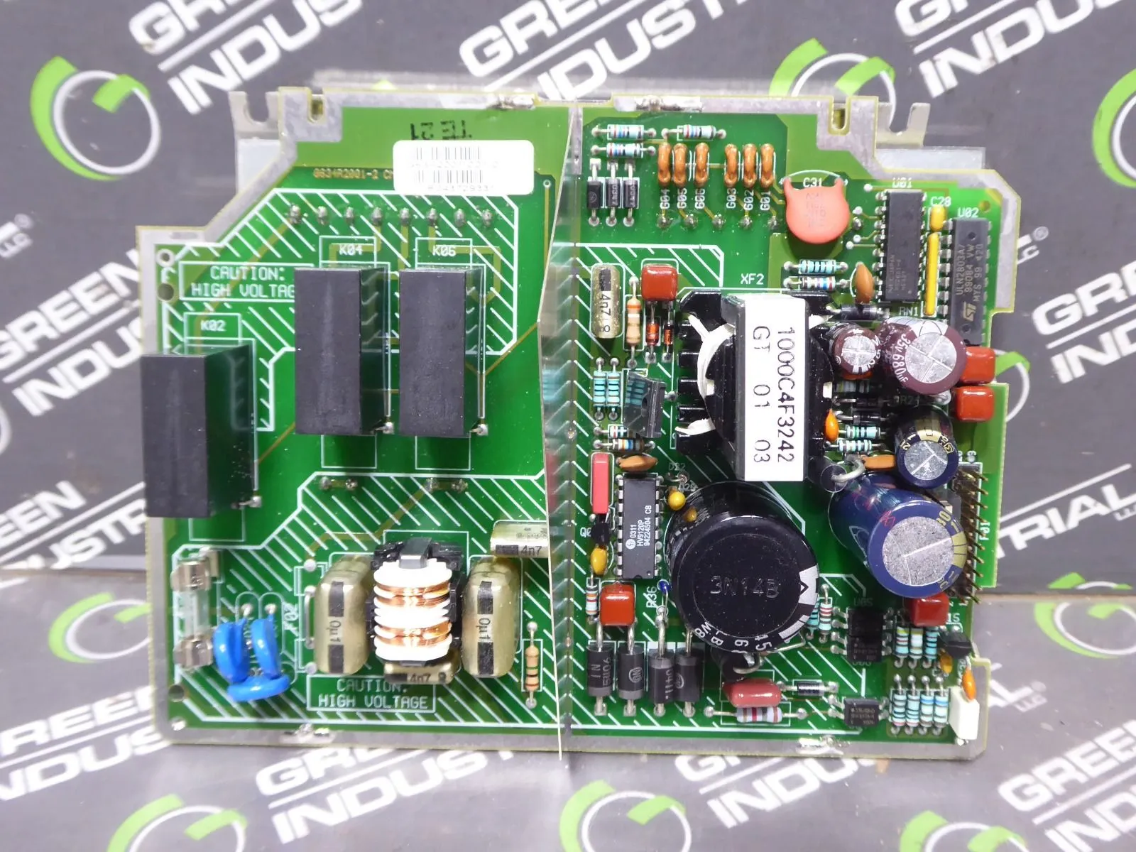 GLI G63A2001-001-0 Conductivity Analyzer Control Board Assembly Used
