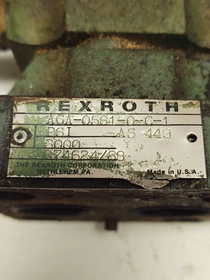 Rexroth DBETR-10/180 Hydraulic Valve 491698/7 AGA-0581-0-C-1 GP61-4-A