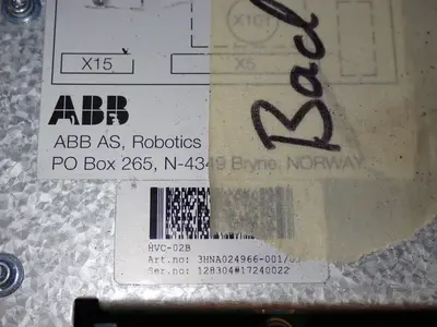 Used ABB 3HNA024966001/03 Robot Parts Ohio US | HGR 24 #1301729