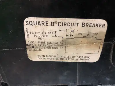 USED SQUARE D FAL17015