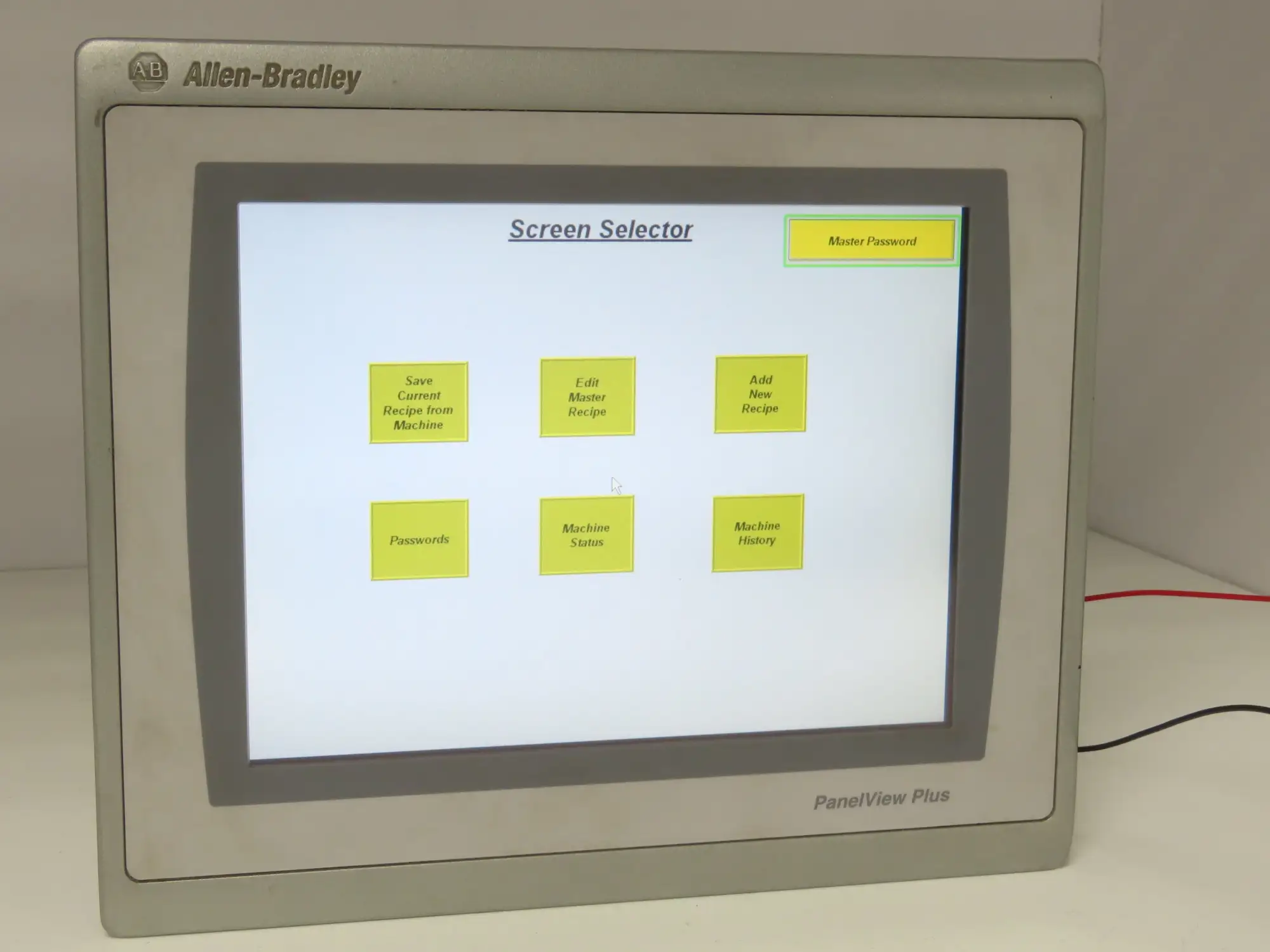 Allen Bradley 2711P-T10C22D9P HMI PanelView Plus 7 Operator Touch Panel 10.4"