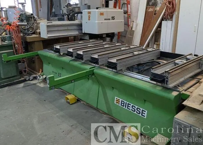 Used 1999 BIESSE ROVER 15 CNC Routers PY | CAROLINA MACHINERY SALES #419807
