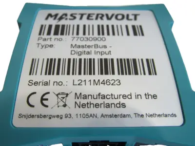 NEW MASTERVOLT 77030900 MASTERBUS DIGITAL INPUT