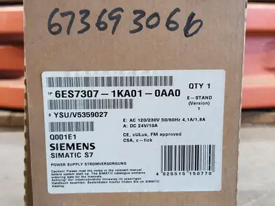 NEW SIEMENS 6ES7307-1KA01-0AA0