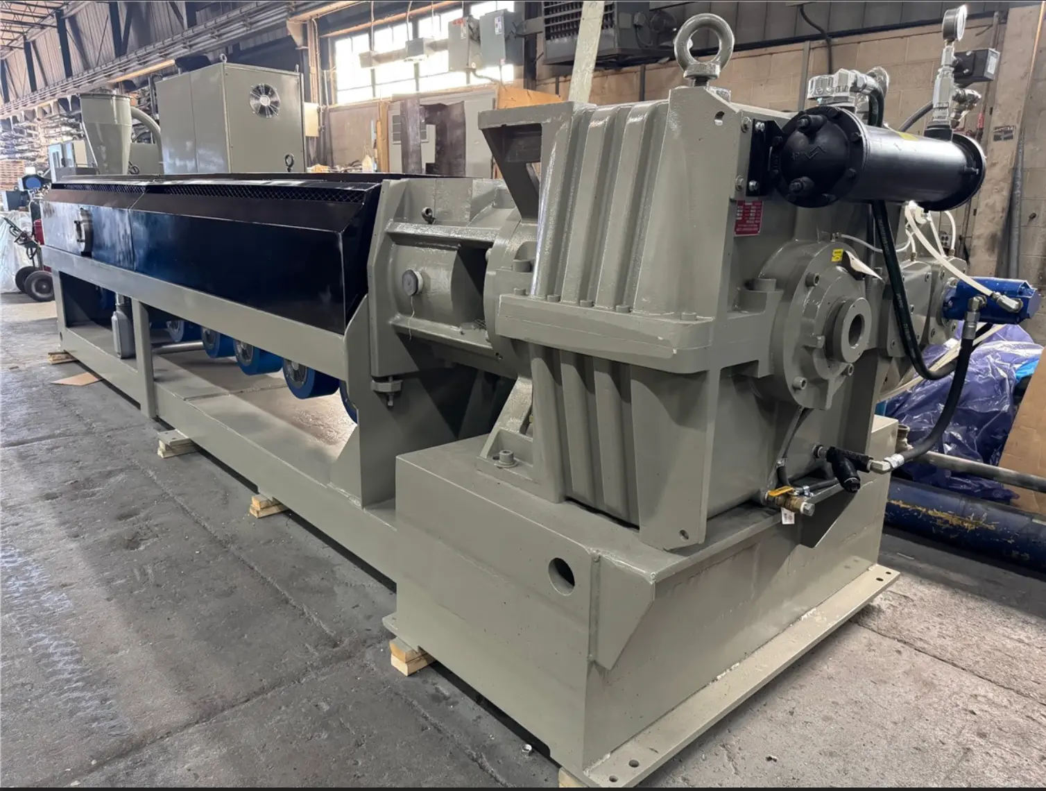 USED 1998 6" Davis Standard Extruder, 60IN60TPIH
