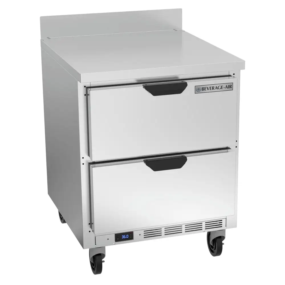 Beverage-Air WTFD27AHC-2 27" W Worktop Freezer W/ (1) Section & (2) Drawers, 115v