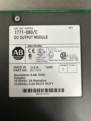 USED Bradley 1771-0BD